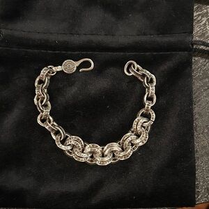 Silver bracelets CH style